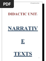 Download Didactic Unit Narrative Texts by marifegrueso SN44914772 doc pdf