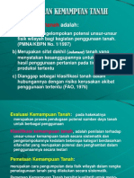 7.2 Pemetaan Kemampuan Tanah