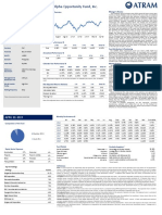 ATRAM Alpha Opportunity Fund - Fact Sheet - April 2019