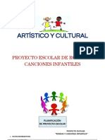 Proyecto - Expresion Cultura y Danza PDF