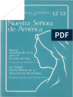 CELAM, María Maestra, en Puebla