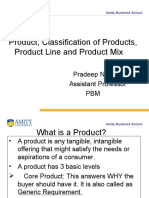 Amity Business School Product Classification