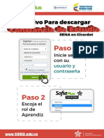 Guía para Descargar Constancia de Estudio Sena Girardot PDF