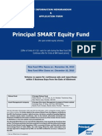 Principal SMART Equity Fund - Application Form