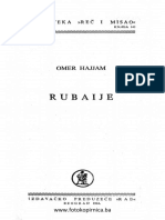 Omer Hajjam Rubaije PDF