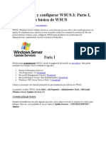 Implementar y Configurar WSUS 3