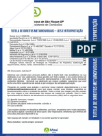 (Assistente de Comissões) 07 - Tutela de Direitos Metaindividuais, Leis e Interpretação PDF