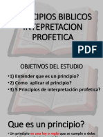 Principios Biblicos de Intepretacion Profetica