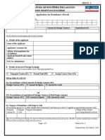 Remittance Form for Overseas Transfer