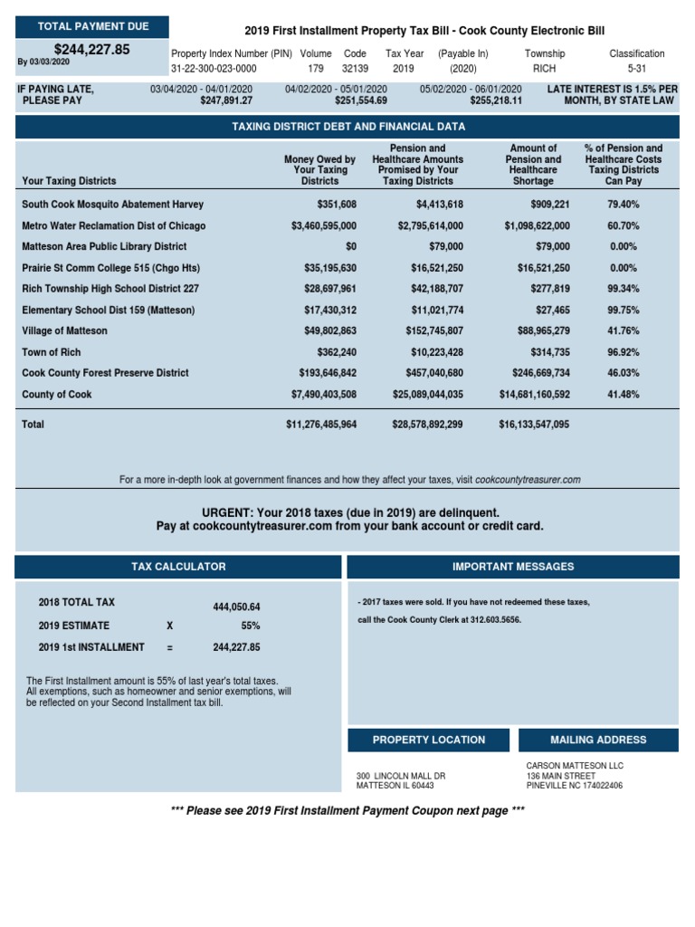 Carsons Deed Tax Bill PDF