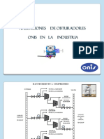 Aplicaciones de Obturadores Onis