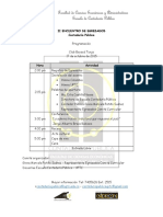 Programacion Ii Encuentro de Egresados