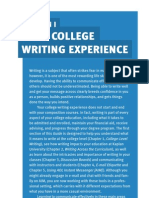 Section1 Your College Writing Experience