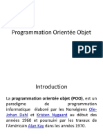 Programmation Orientée Objet