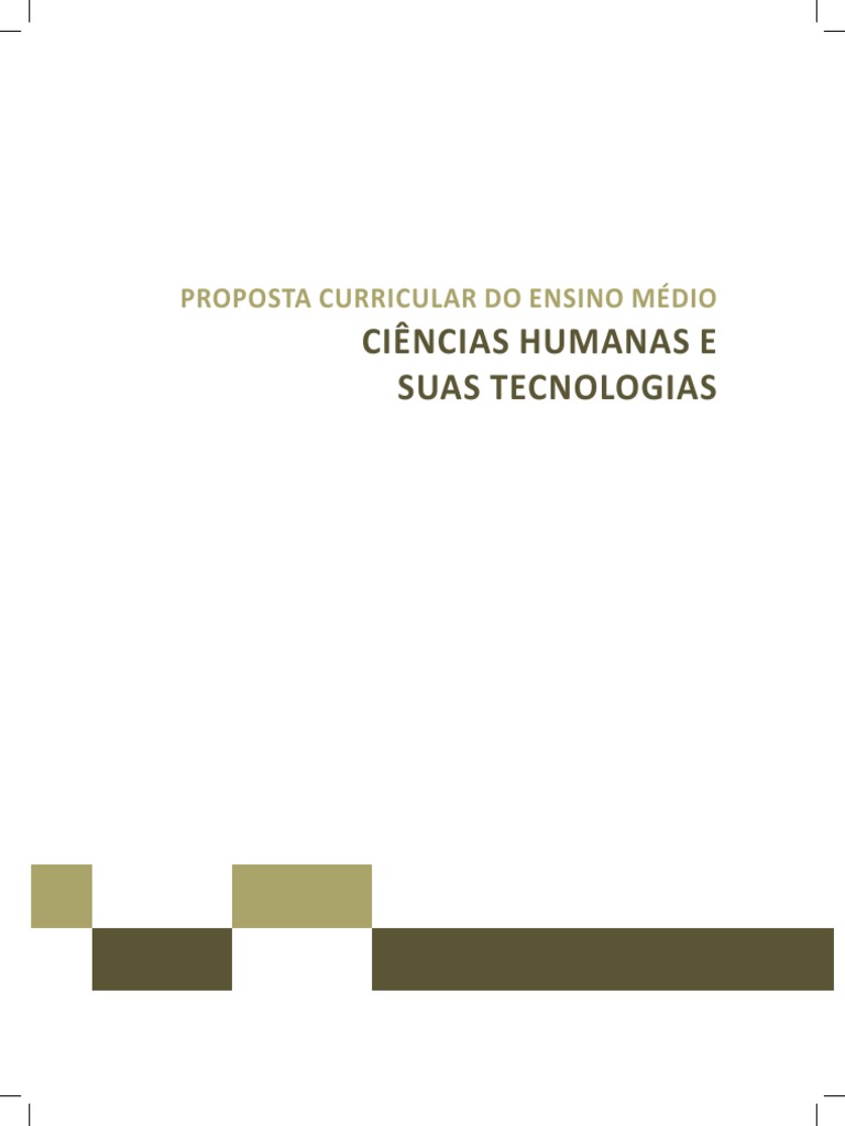 Ciencias Humanas e Suas Tecnologias | PDF