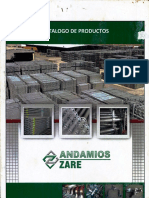 CATALOGO DE ANDAMIOS ZARE