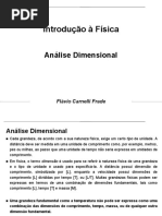 3 Análise Dimensional