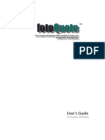 FotoQuote Pro Manual