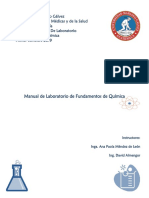 Manual de Fundamentos de Quimica 2019