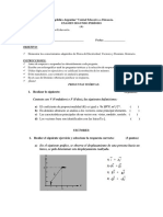 Examen 1 Fisica 2 SEGUNDO Periodo