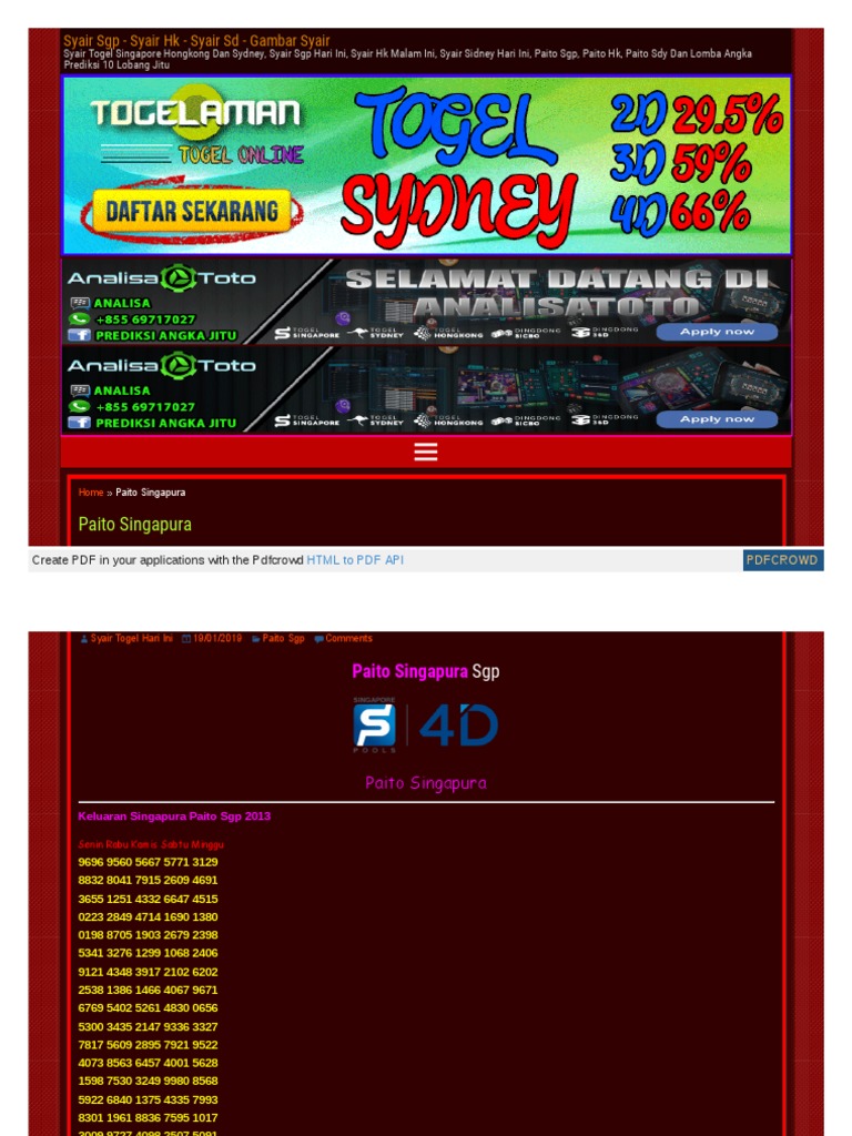Data Keluaran Sgp 2018 Sampai 2019 Web Standards Software