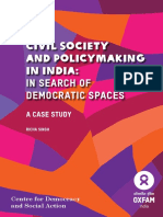 Civil Society  and Policymaking in India  In Search of Democratic Spaces by Richa Singh.pdf