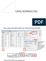 #10 Uji Asumsi Normalitas Data