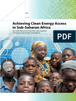 Case Study Achieving Clean Energy Access in Sub Saharan Africa Nigeria