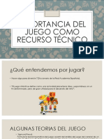 Importancia del juego diagnóstico