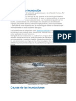 Definición de inundación