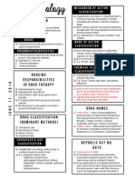 Pharmacology Introduction BSN 1 - FIRST SEMESTER