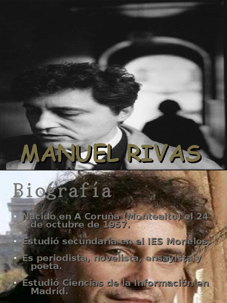Manuel Rivas | PDF
