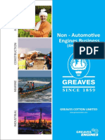 Greaves Non-Automotive Engines Brochure