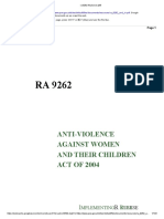 Implementing Rules RA 9262 PDF