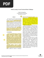 (TING, 2005) Mobile Learning - Current Trend and Future Challenges - Lido