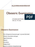 Obstetric Examination