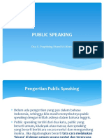 Cara Meningkatkan Kemampuan Public Speaking