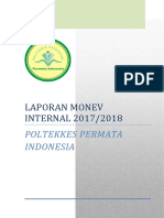 Monev Internal 2017/2018 Poltekkes Permata Indonesia