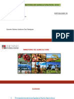 INFORME DE MINISTERIO DE AGRICULTURA 10112019