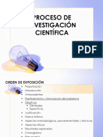 Problema de investigación 