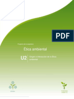Unidad2.Origeneinteracciondelaeticaambiental 201016