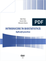 Introducere in Biostatistica - Aplicatii Practice SITE PDF