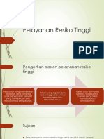 Pelayanan Pasien Resiko Tinggi