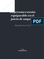 Amparo, La Persona Extraña equiparable con el jucio de - Sosa, A. - Méx,. 2017.pdf