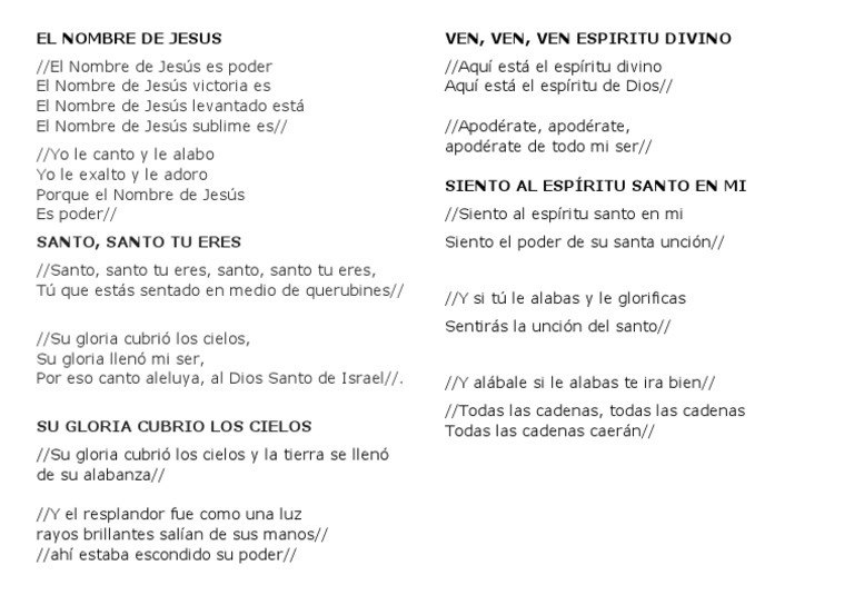 Medley Coros Pdf