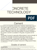 Concrete Technology