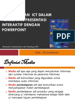 Pembuatan ICT Sederhana Memakai Powerpoint