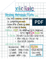 Metabolic Rate