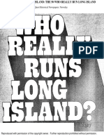 Who Really Runs Long Island