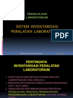 Sistem Inventarisasi Peralatan Laboratorium